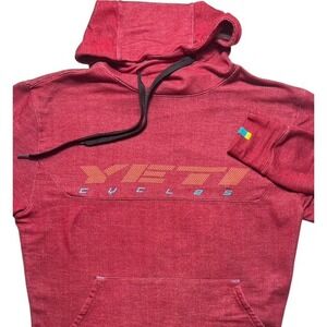 Yeti Mens S Cycles Vapor Hoodie French Terry Cloth Colorado Mountain Bike  -1318
